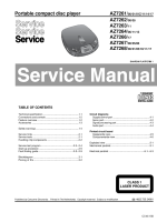 Philips - AZ-7264-Service-Manual